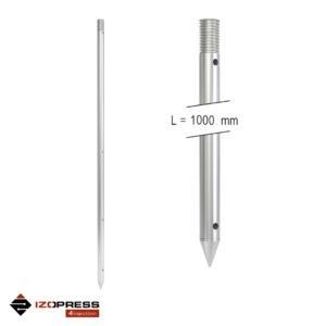 IZOPRESS GEOLANCE PROFI Lanca iniekcyjna 1/4" 1000 mm z grotem i otworami