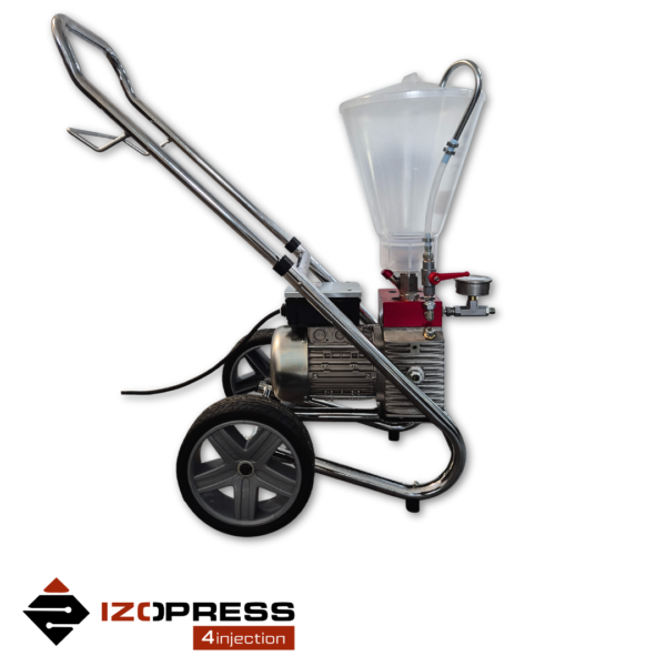 IZOPRESS 400 - pressure injection pump on trolley.