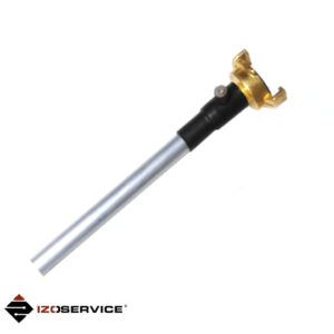 Króciec aluminiowy 16mm do IZOPRESS easy ze złączem Geka