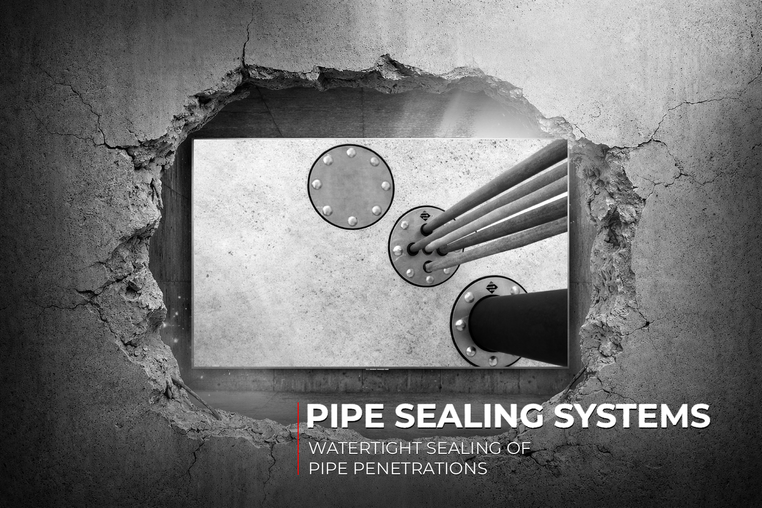 Pipe sealing systems